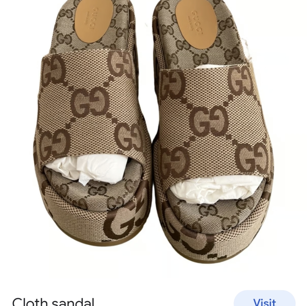 Gucci Women's Platform Slide Sandal